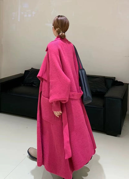 Autumn And Winter Trench Coat For Women